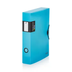 PP-Box mit Gummi A4 maxi 60 Opaline Frosty blue
